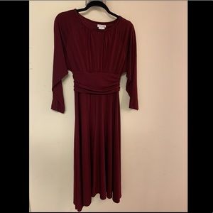 Maroon Dress